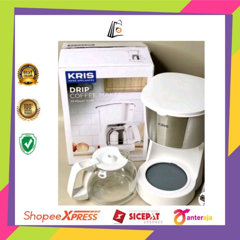 Kris 600 ml Mesin Pembuat Coffee 600 Watt/Coffee Maker