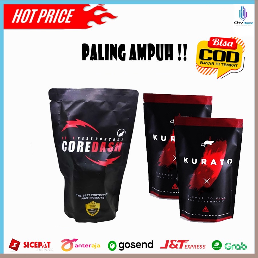 KURATO - COREDASH Racun Tikus Original Super Ampuh