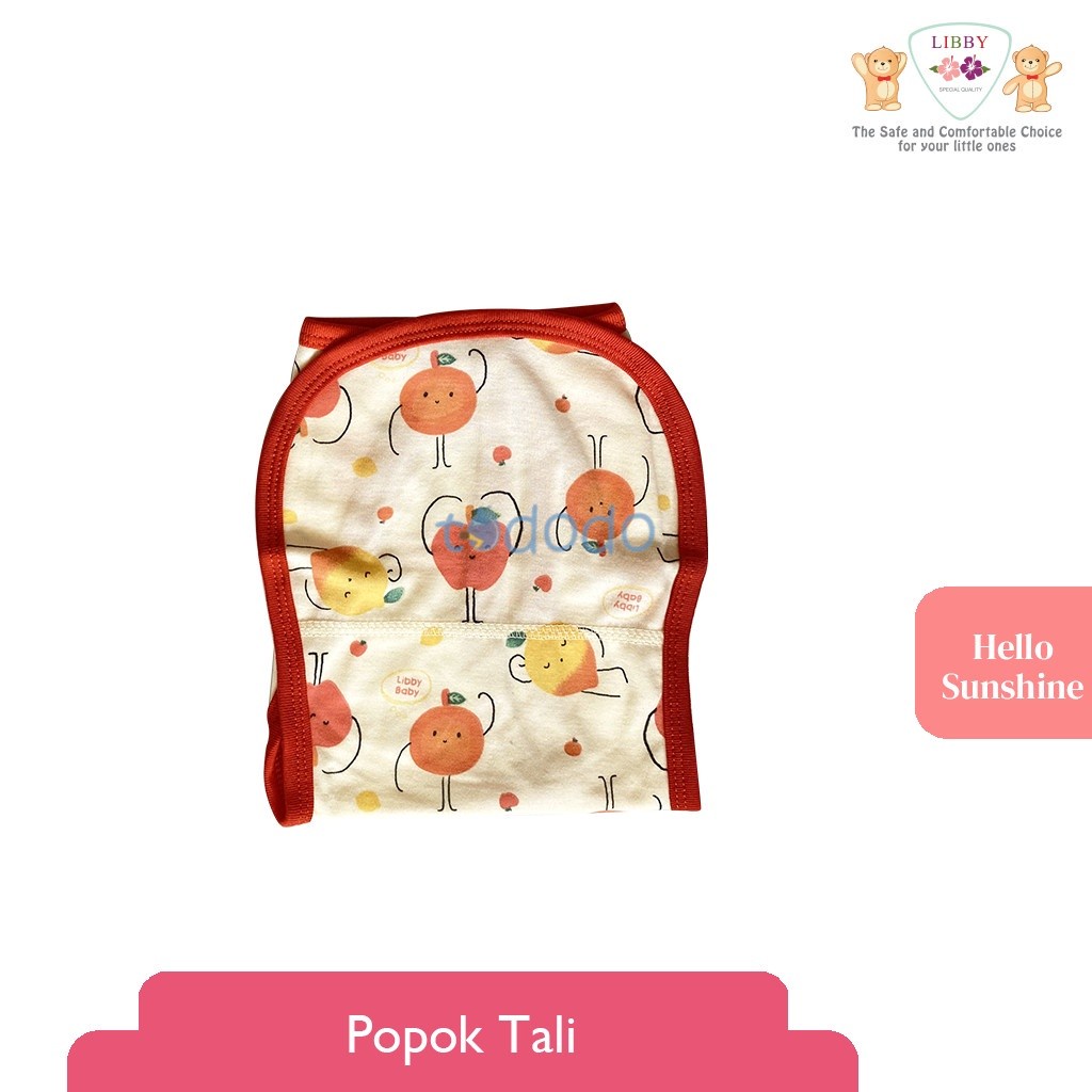 Popok Tali Bayi LIBBY Motif Hello Sunshine (3 pcs/pack)