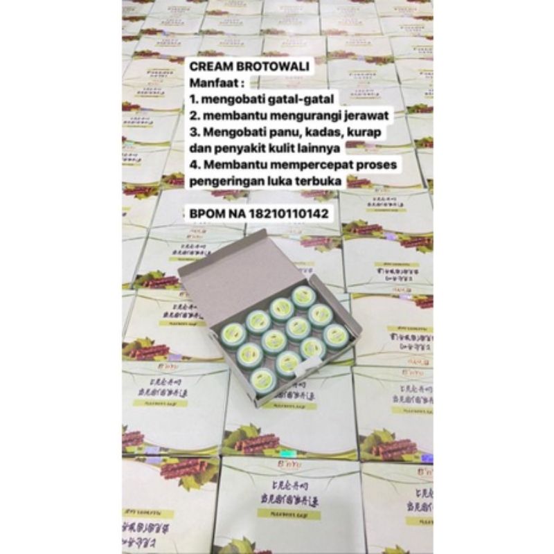 B'NYU CREAM BROTOWALI | TOTOL JERAWAT | SALEP BUAT GATAL, PANU, KADAS, KURAP, KUTU AIR, KUDIS, LUKA BAKAR