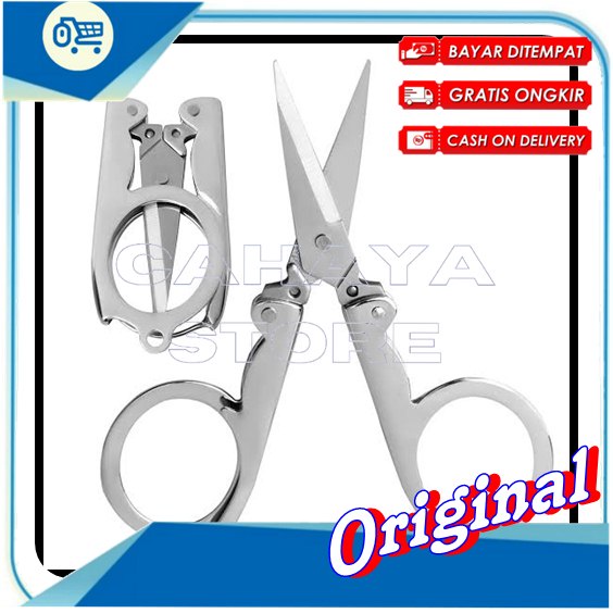 

GUNTING LIPAT KECIL FULL BESI STAINLESS TAJAM