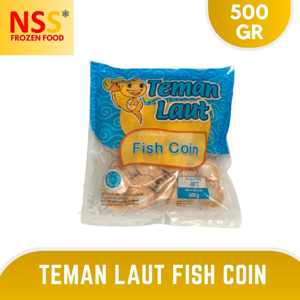 

TEMAN LAUT FISH COIN 500 GR