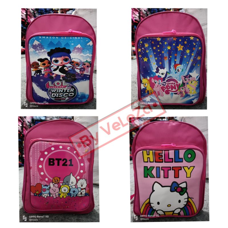 Tas ransel anak sekolah PAUD TK tas anak karakter - tas ransel anak - tas anak