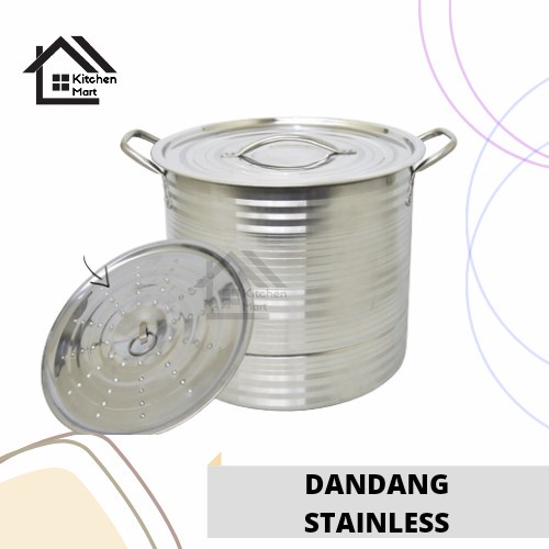 PANCI STAINLESS STEAMER KUKUS LANGSENG STAINLESS STEEL