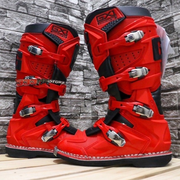 GAERNE GX1 RED ENDURO SEPATU OFFROAD GAERNE GX1 RED 2023 BOOTD GX1