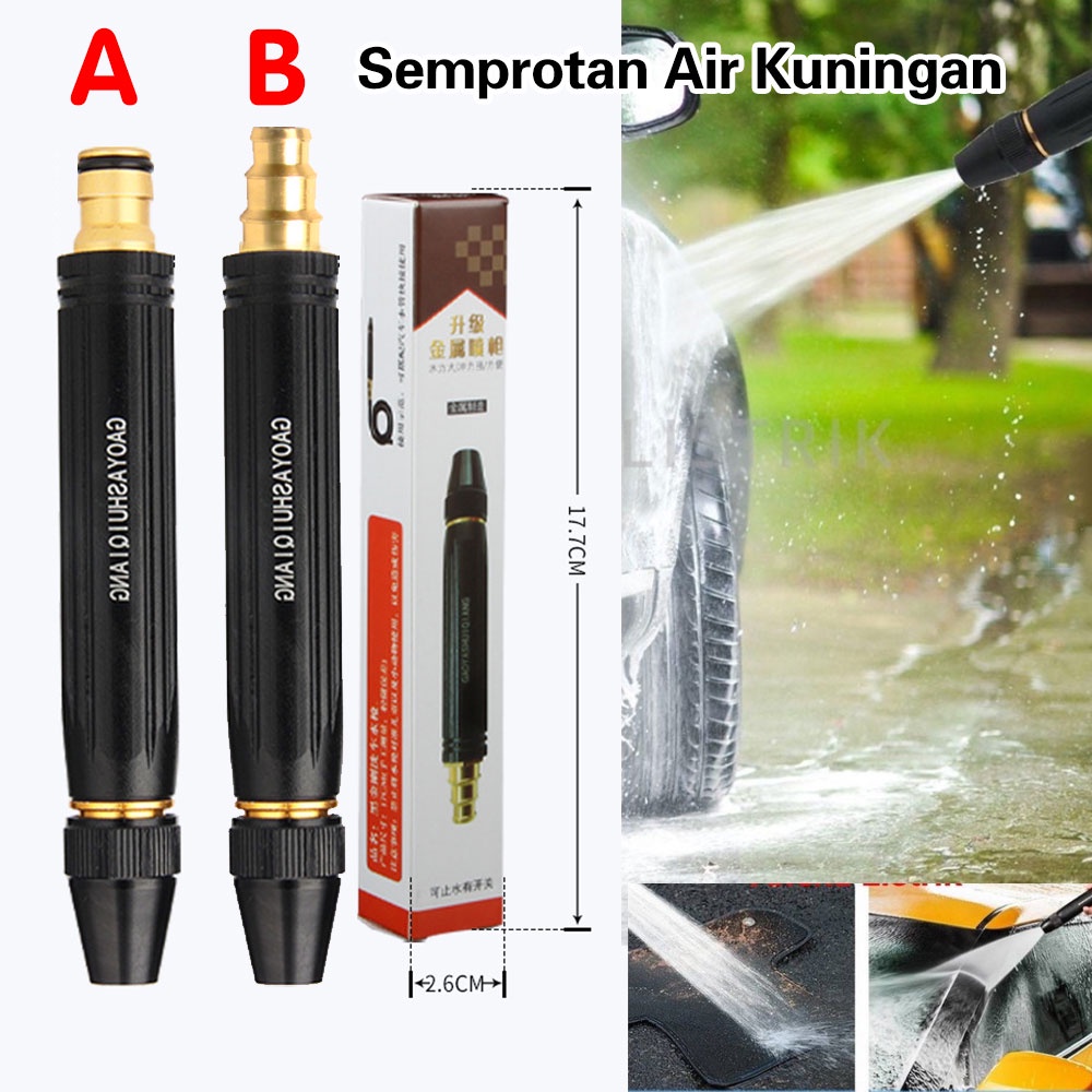High Pressure Car Wash Water Gun Telescopic Water Hose Tap Water Nozzle Flushing Spray Gun Pressurization
