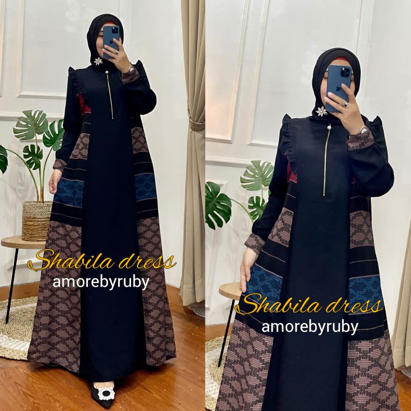 GAMIS MEWAH DAN ELEGAN/GAMIS SHABILA/AMOREBYRUBY ORIGINAL