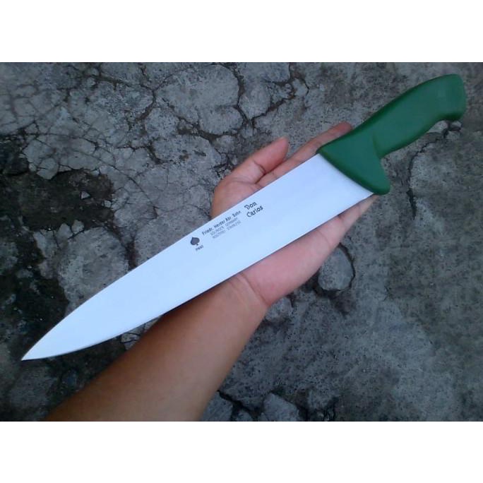 Chef knife pisau herder cap garpu 10" solingen germany 8677-10