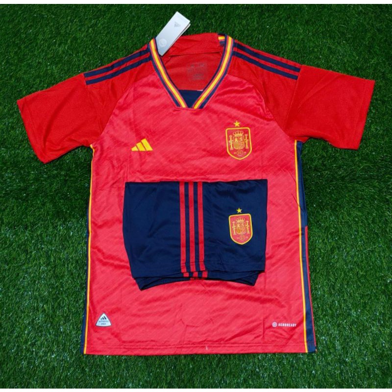 Jersey Stelan Spanyol Home Piala Dunia 2022