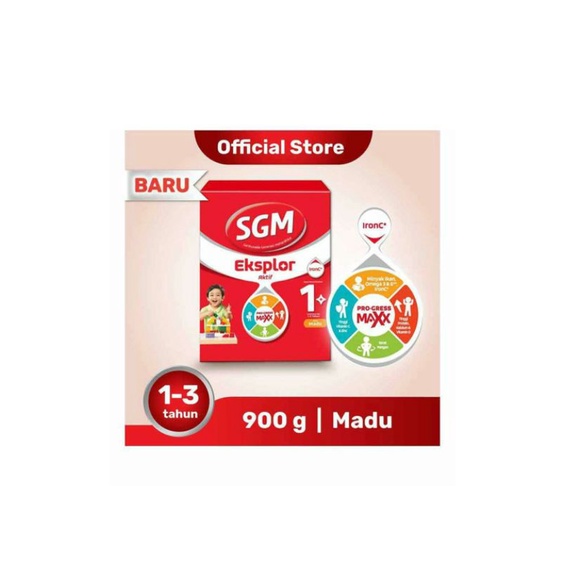 SGM 1+ madu 900gr