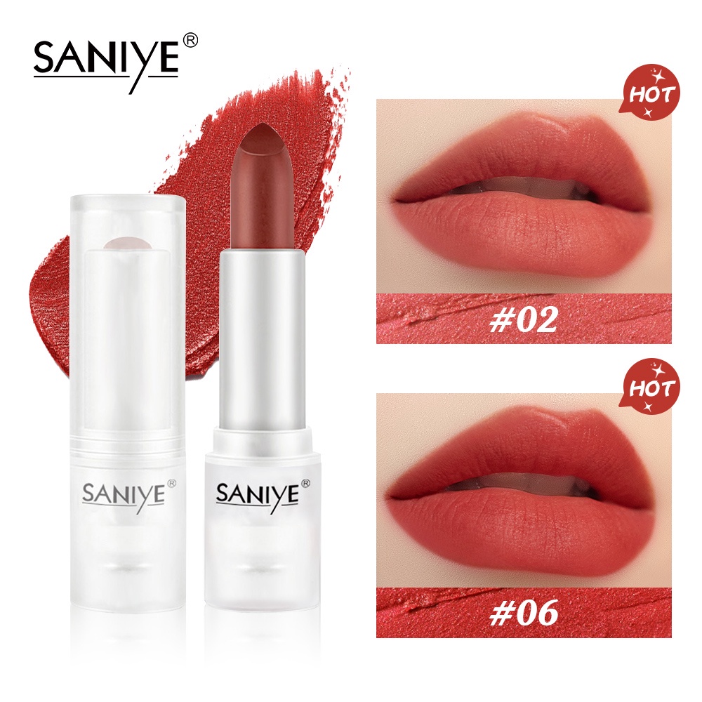 ❤ MEMEY ❤ SANIYE Velvet Matte Lipstick K2000 ✔️BPOM