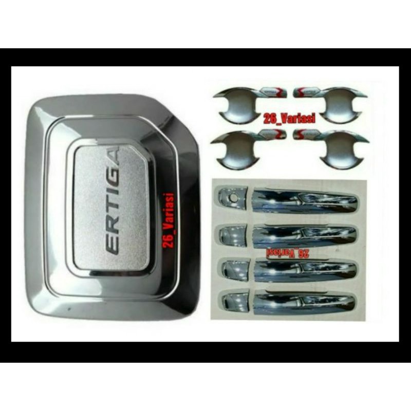 Paket Cover Handle Outer Mangkok Handle Pintu Tank Cover Suzuki Ertiga Lama