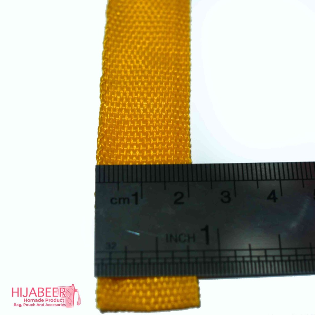 Bisban Webbing 2cm - Tali Tas Aksesoris Strap Tas /4meter