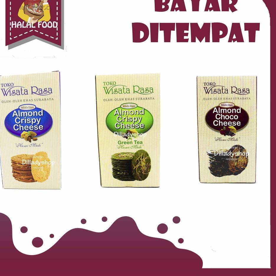 

⇉ PAKET HEMAT 3 ALMOND CRISPY CHEESE ヮ