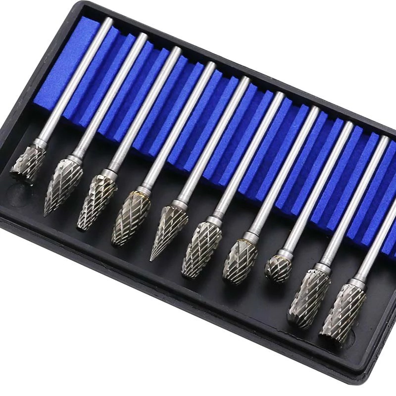 Carbide Rotary File 10 Pcs Grinding Head