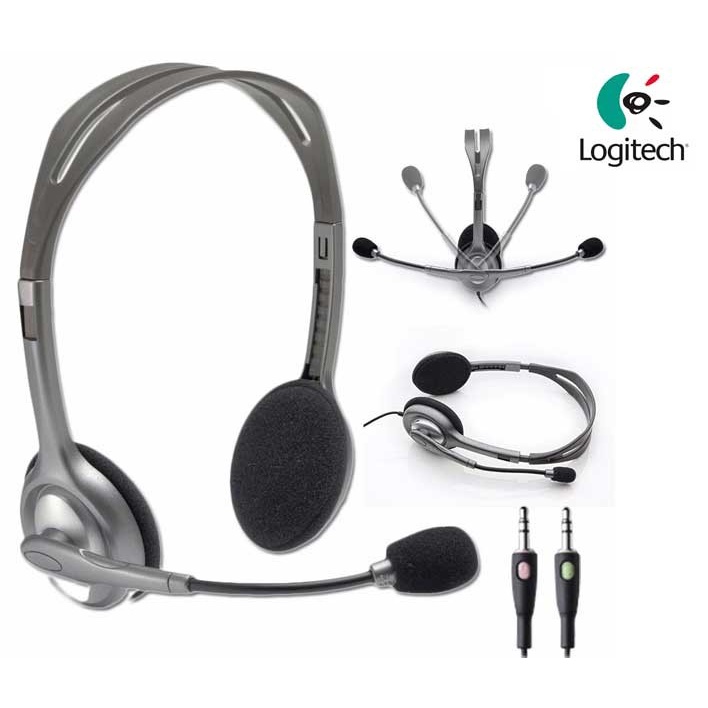 Logitech Stereo Headset H110 - Black