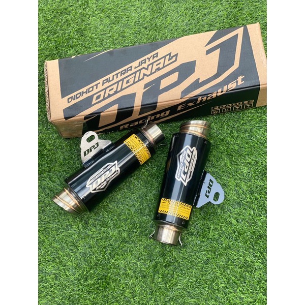 kenalpot dpj silincer dpj original type PRO BLACK