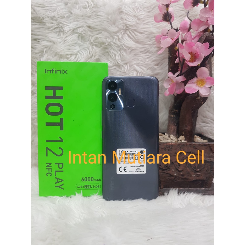 Infjnix Hot 12 Play Ram 4GB + 3GB (Extended Ram) Rom 64GB (Second)