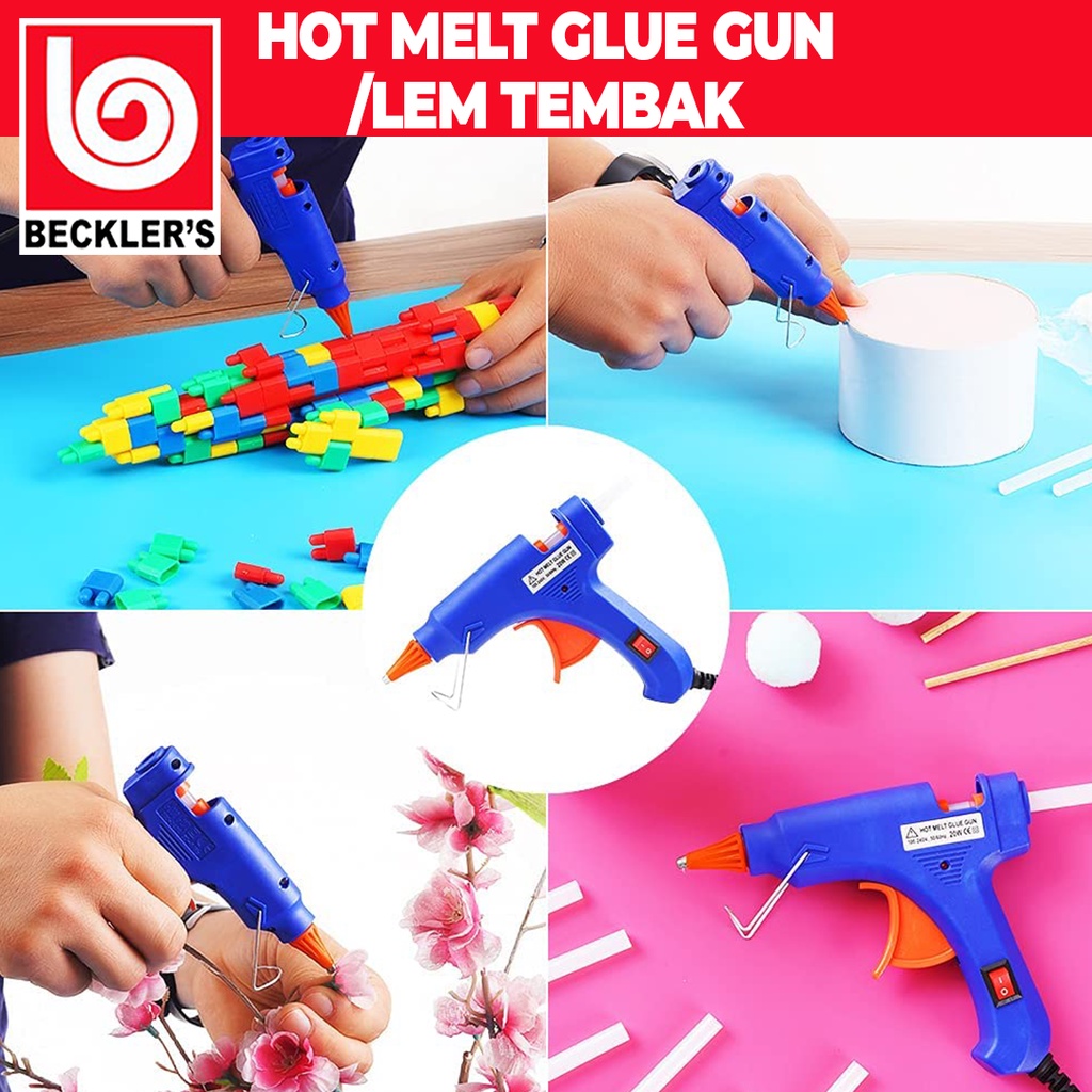 Glue Gun 20Watt Alat Lem Tembak Mini ON-OFF Glue Gun 20Watt / Glue Gun ON-OFF Listrik REFILL GLUE STICK