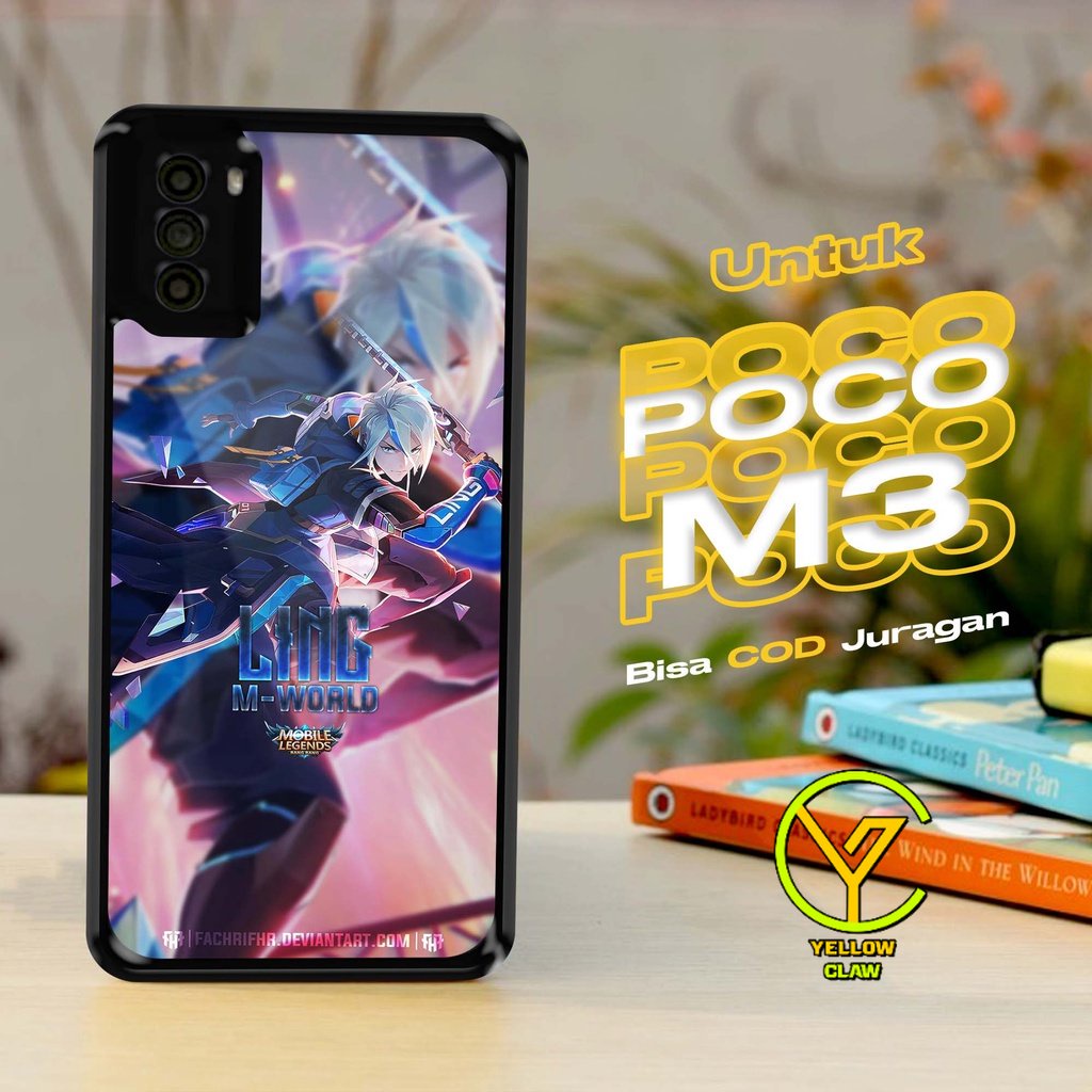 Yellow Claw - CASE POCO M3 - Casing POCO M3 [ ML 1 ] Softcase POCO M3 - Case Hp Mewah - Cassing Hp -