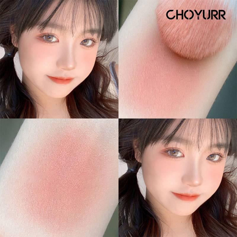 【COD】Blush On Palette Tahan Lama Anti Air Long Lasting High Pigmented Powder Blush On Natural Rouge Korean Import Ready Stock-CH