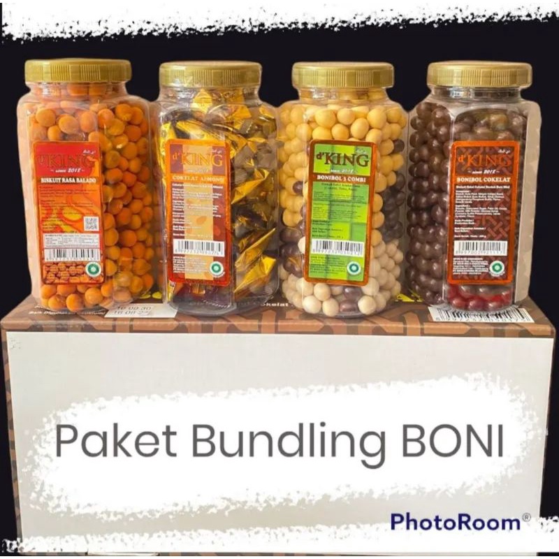 

Hampers Pake Bundling Boni Boni isi 4 Toples Mix Varian