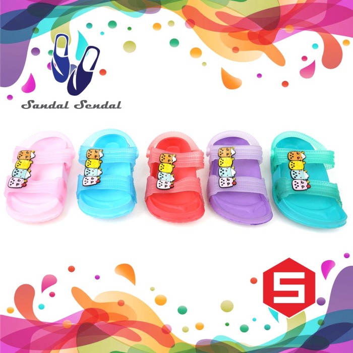 Sandal Slop Anak Perempuan Skyrublle SL-415