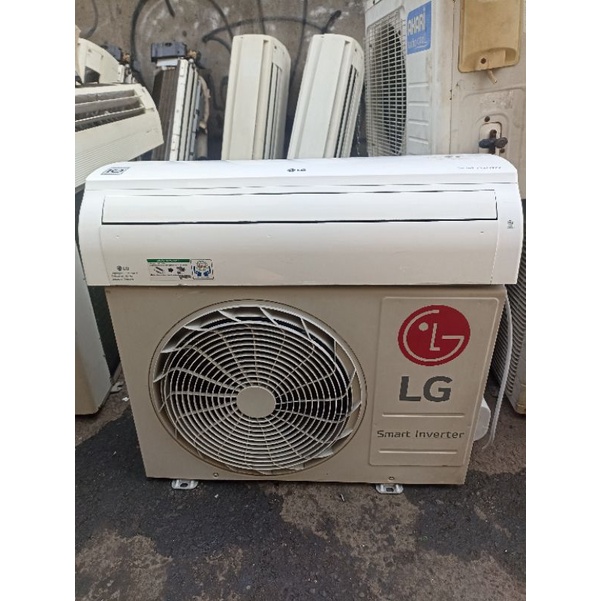 ac bekas second lg smart & dual inverter 1/2 -1pk unit only