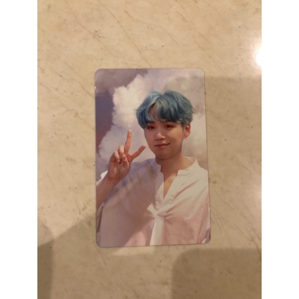 [DAMAGE] BTS SUGA MEMO 17 PHOTOCARD