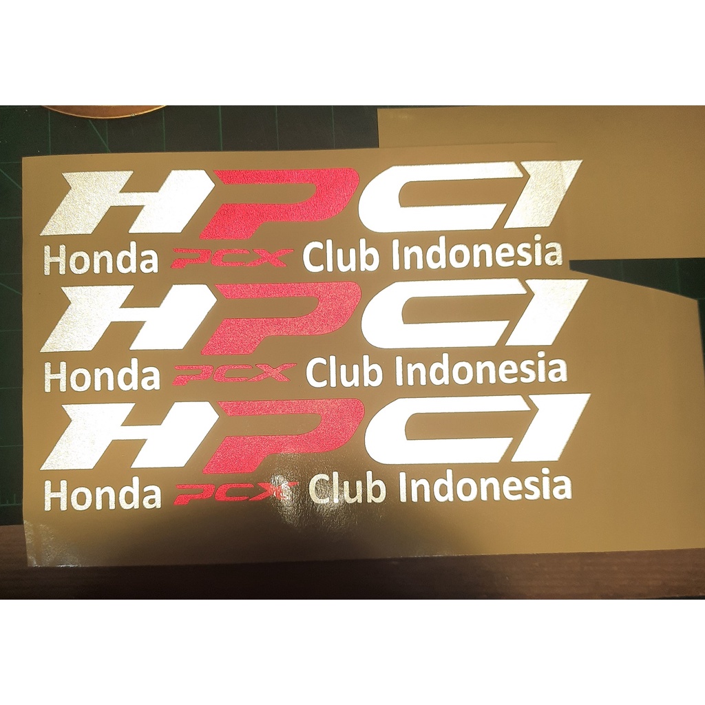 Jual Cutting sticker Honda PCX | Stiker HPCI | Shopee Indonesia