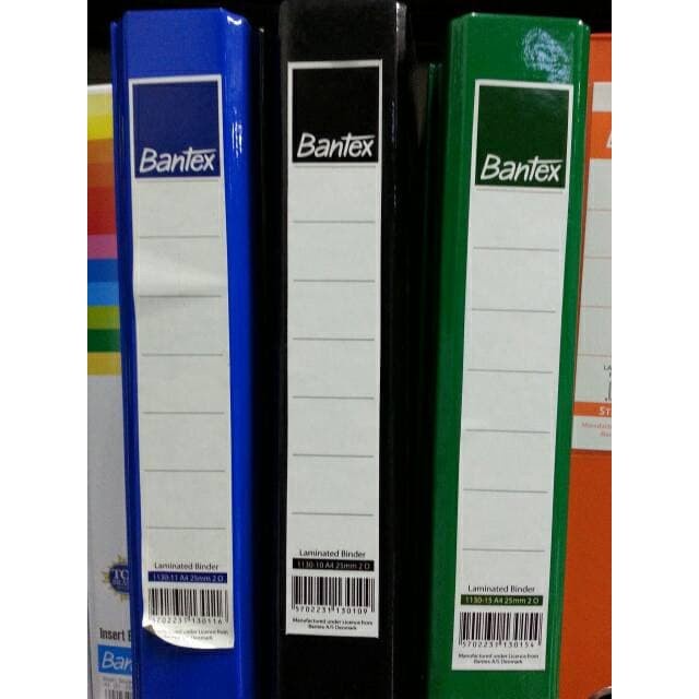 

BINDER FILLING DOKUMEN BANTEX LAMINATED RING BINDER A4 2 0 1130