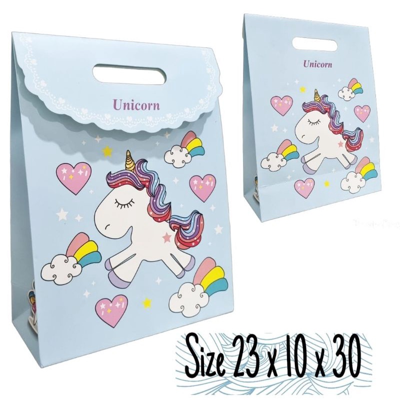 

Paperbag Lucu Karakter Unicorn Paberbag Motif Unicorn Paperbag Keren Paperbag Anak