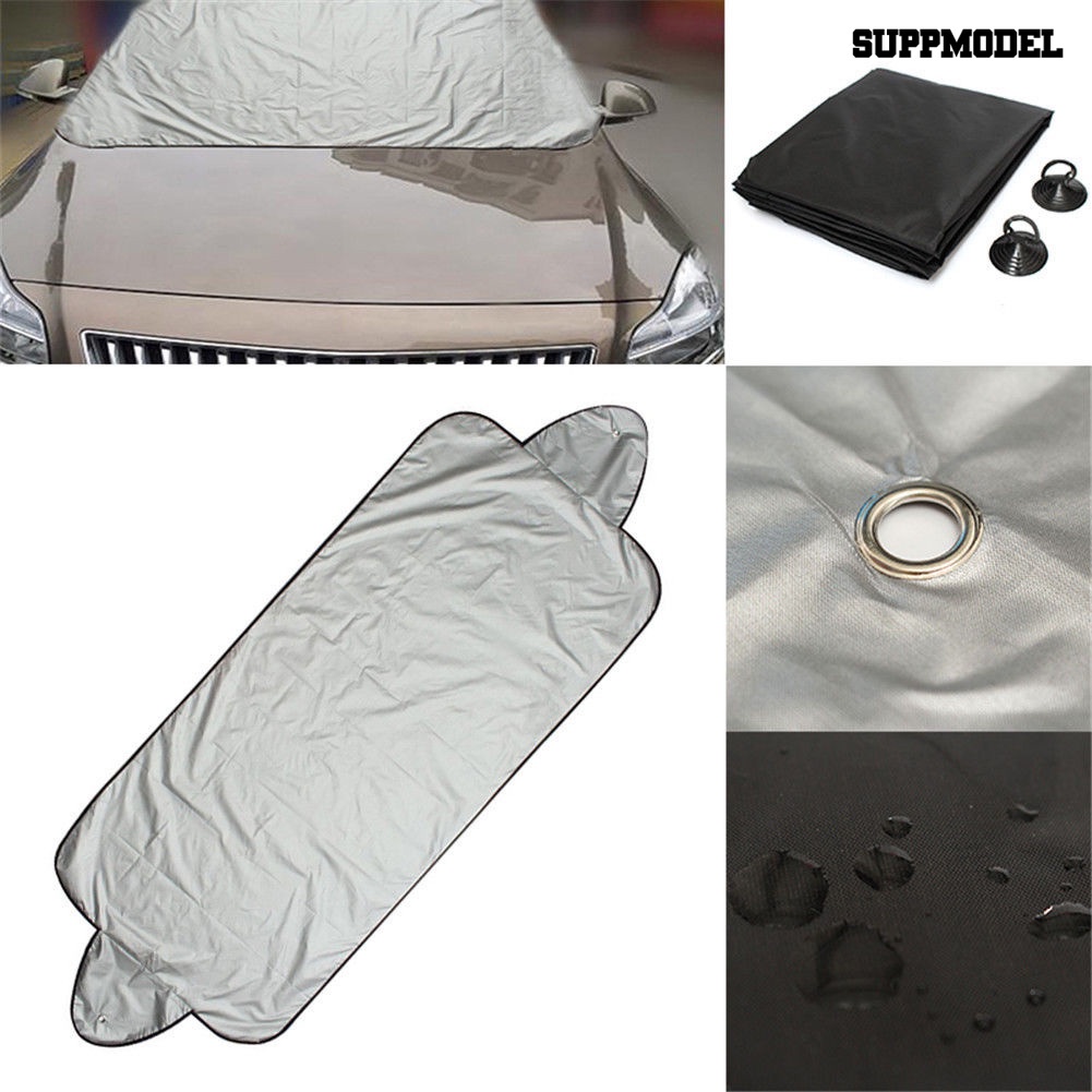 [Auto] Cover Pelindung Salju Mobil Windshield Ice Sun Frost Protector Pelindung Anti Air