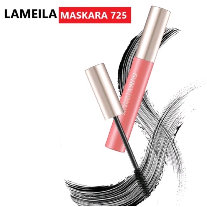 SVMY Maskara Pink Gold Melentikan Bulu Mata Tebal Lentik Waterproof Mascara - MH