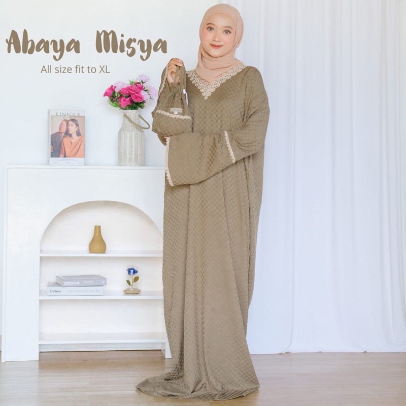 ABAYA MISYA  by DISTY COLLECTION BACK STOK ✨