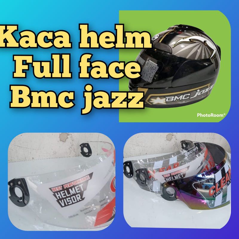 kaca helm full face bmc jazz/pnp mds 201/indek full face/gm cruiser
