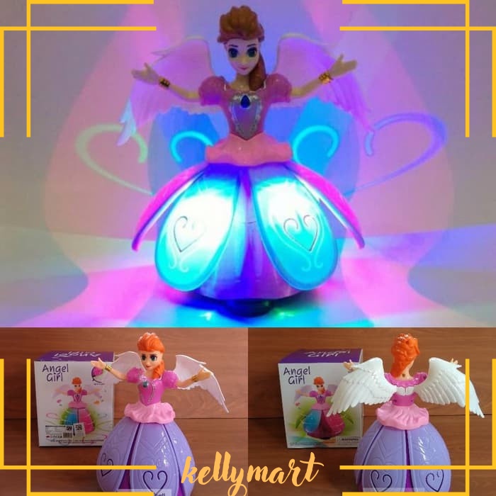 MAINAN ANAK PEREMPUAN ANGEL GIRL FROZEN DANCE PRINCES  / MAINAN ANGEL GIRL