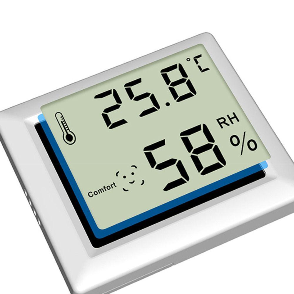 Top Digital Thermo-Hygrometer Thermo-Hygrometer Rumah Weather Station Indoor Sensor Suhu