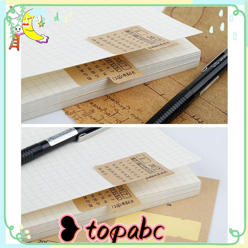 Top Index Label No Years Organizer Kalender Planner Tulisan Tangan