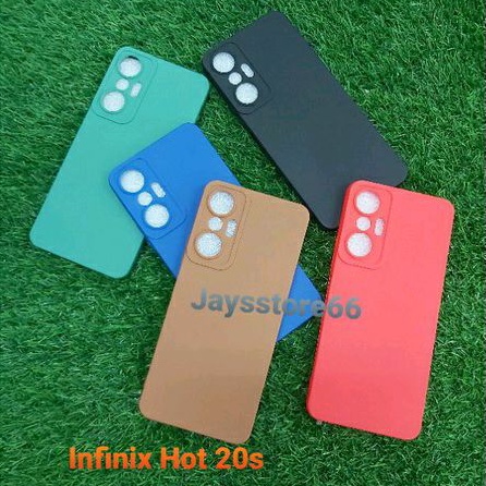 Case Pro Camera For Infinix Hot 20S Soft Matte Protector