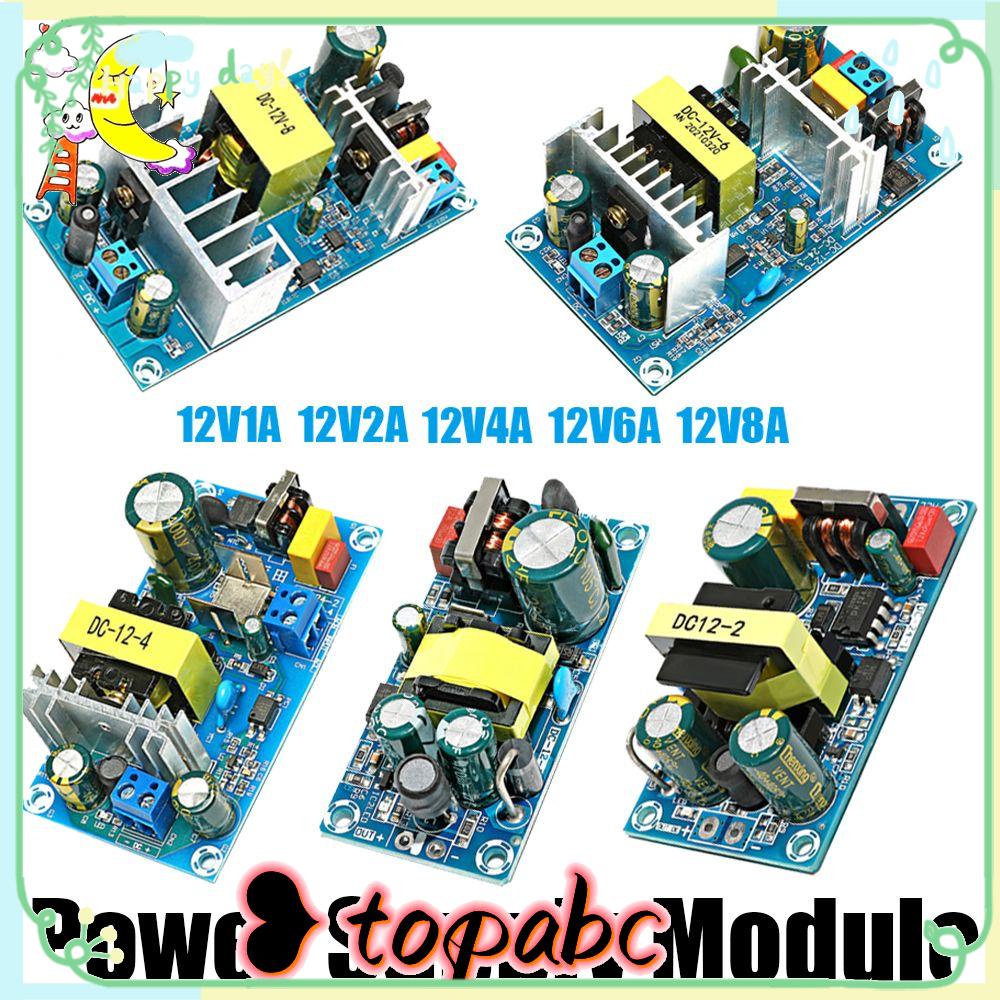 Modul Power Supply TOP Proteksi Overvoltage Komponen Listrik Adapter AC100-240V Ke DC 12V