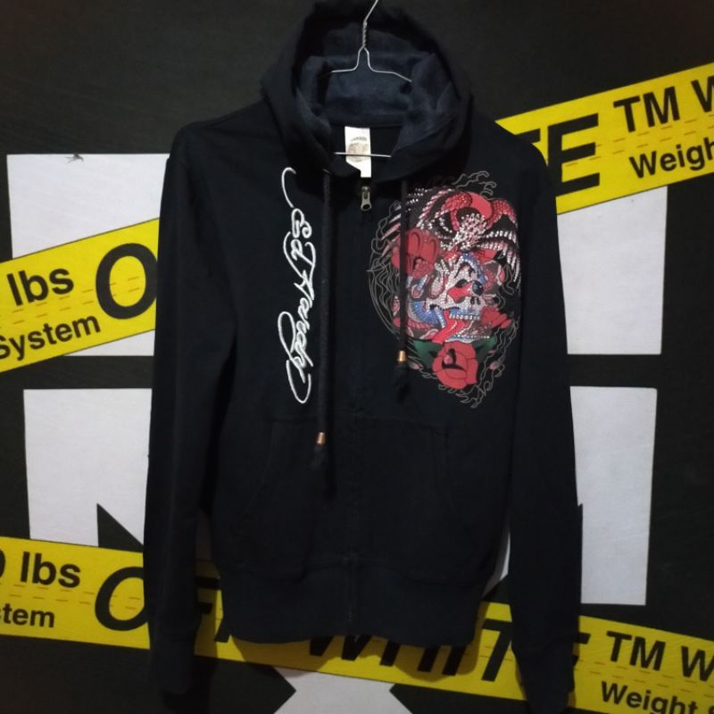 HOODIE ZIPPER ED HARDY