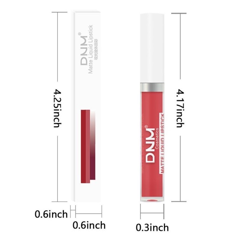 SUPER LENGKAP STOK 01-19 GRATIS ONGKIR TERMURAH PALING {Bisa kirim instant COD Medan Termurah}DNM MATTE LIPCREAM LIQUID LIPSTICK WATERPROOF &amp; LONG LASTING