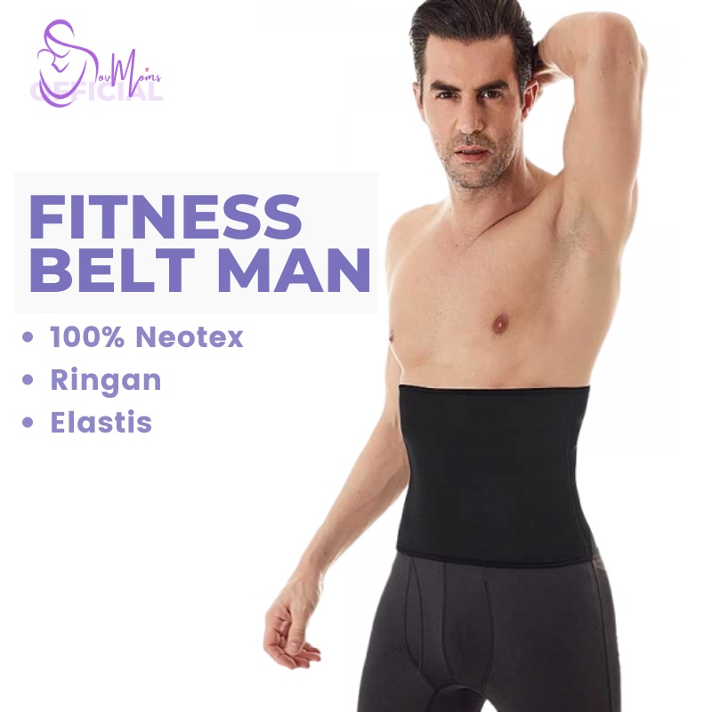 Korset Pria Pembakar Lemak Waist Man Pengecil Perut Corset Pelangsing Korset Bakar Lemak