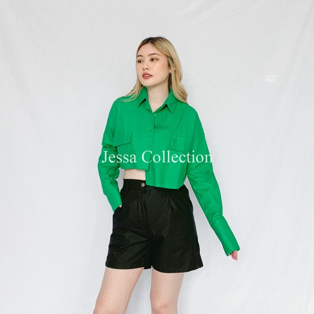Premium Alma Crop Longsleeve TH 390 COTTON