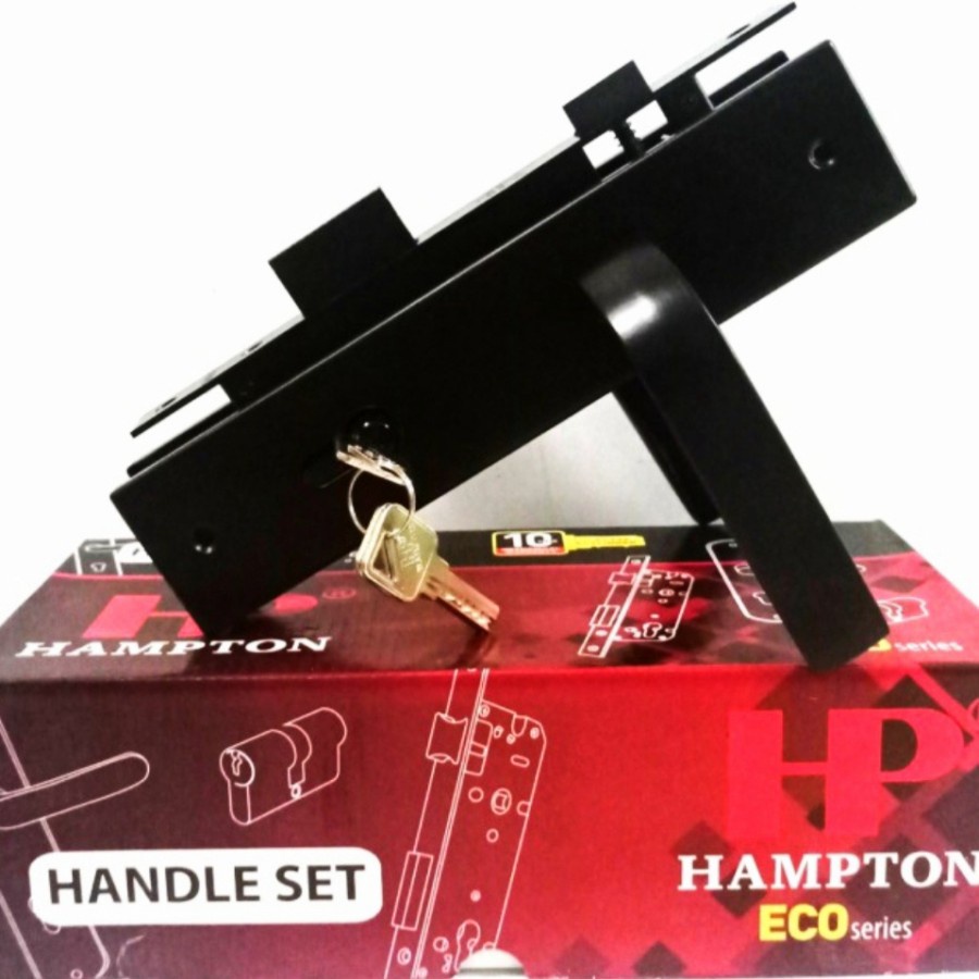 Dekkson Handle Pintu Set / Gagang Pintu LHP AI H125302 Matt 40X85
