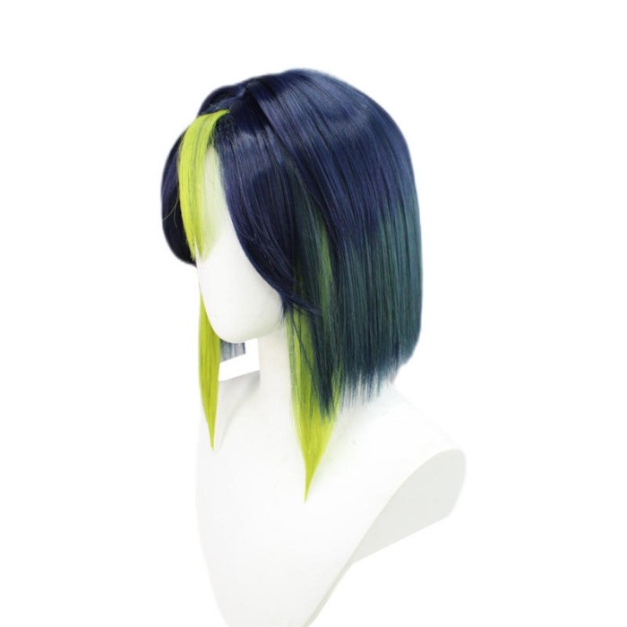 Extension Dv498 Wig Rambutmodelsumeru Tighnari Untuk Kostum Cosplay