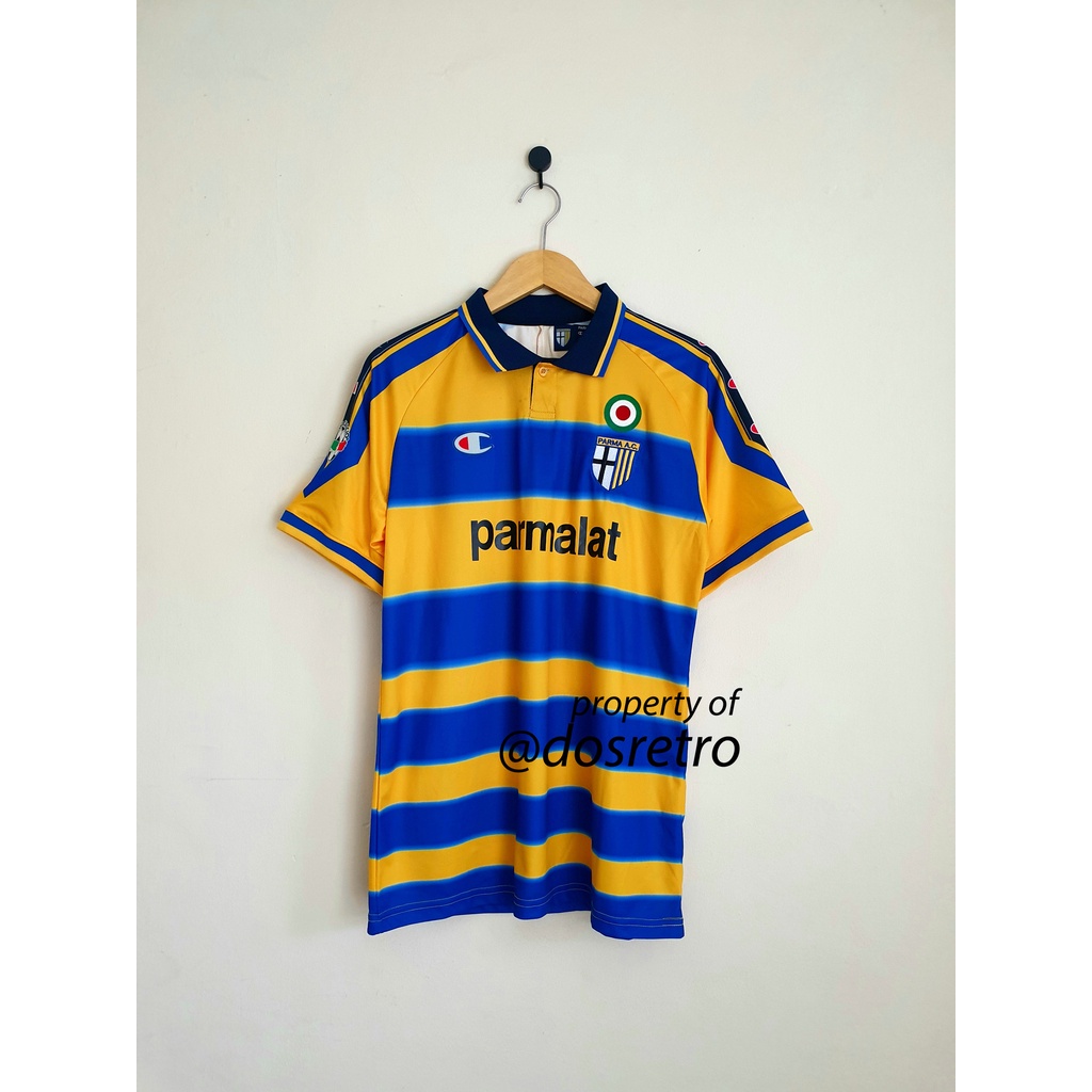Jersey Retro Parma Home 1999 2000 Crespo