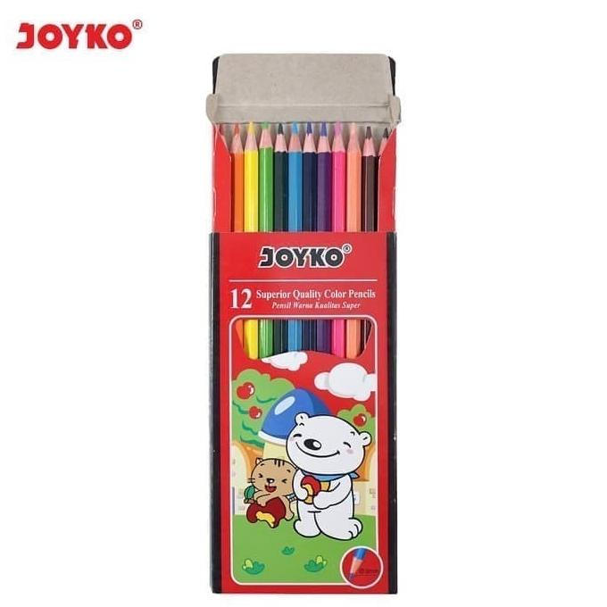 

Joyko CP-12PB Pensil warna PANJANG / Color Pencil 12 Warna