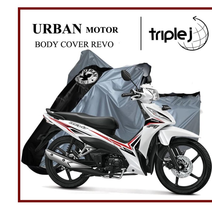 COVER MOTOR REVO / SARUNG / PENUTUP MOTOR REVO WATERPROOF URBAN UK.STD